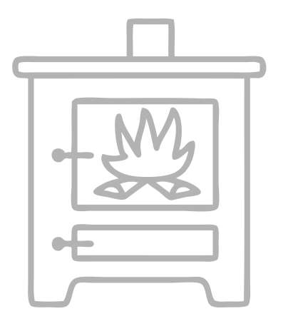 Isle of Wight Log Burner logo